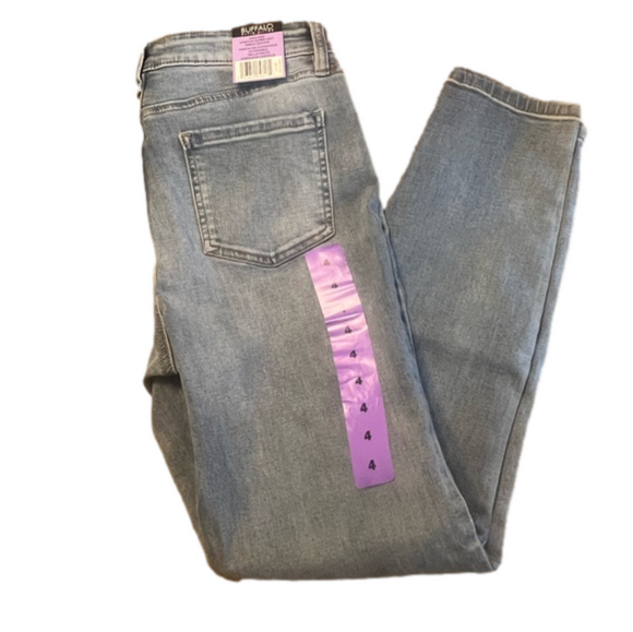 NWT Buffalo Jeans (David Bitton) Aubrey Ankle Grazer High-Rise Stretch Jeans - Picture 5 of 11